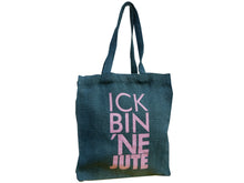 Laden Sie das Bild in den Galerie-Viewer, Jute Shopper Soft Classic &quot;ICK BIN `NE JUTE&quot;
