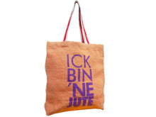 Laden Sie das Bild in den Galerie-Viewer, Jute Shopper Soft Classic &quot;ICK BIN `NE JUTE&quot;
