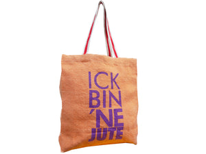 Jute Shopper Soft Classic "ICK BIN `NE JUTE"